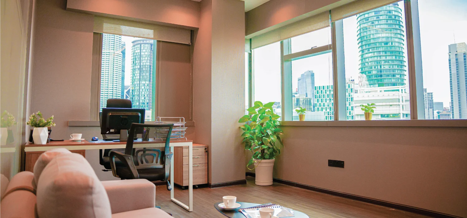 fully furnished office
