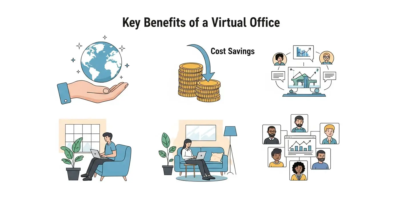 Key Benefits of a Virtual Office